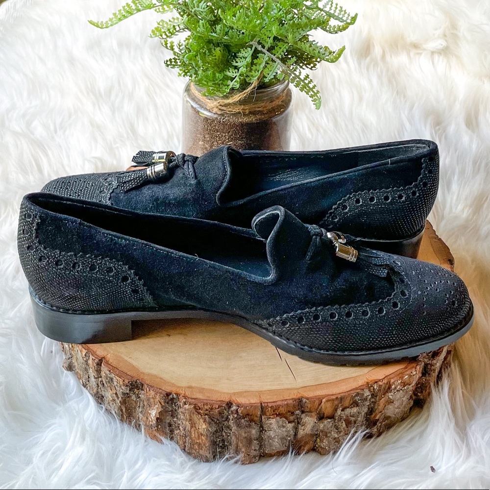 Stuart Weitzman Guything Tassel Wingtip Loafers - image 3